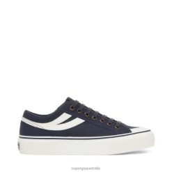 Superga 2750 6JR0T103 Blue Grey Dk-White | Superga 2750 Panatta 3.0