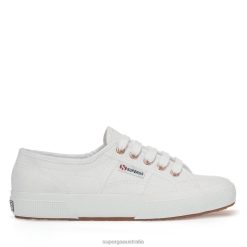 Superga 2750 6JR0T360 White-Rose Gold | Superga 2750 Cotu Classic