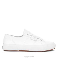 Superga 2750 6JR0T534 White | Superga 2750 Corn Based Leather