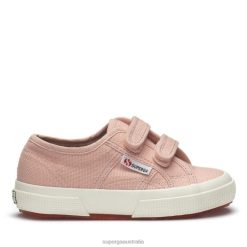 Superga 2750 6JR0T611 Pink Blush | Superga 2750 Jstrap Classic Kids - F Avorio