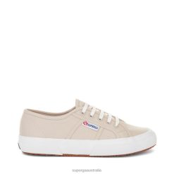 Superga 2750 6JR0T74 Beige White-Avorio | Superga 2750 Vegan Faux Leather
