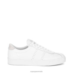 Superga Australia 6JR0T167 Full White | Superga 2843 Club S Comfort Leather