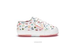 Superga Australia 6JR0T291 White-Multicolor Seastar | Superga 4006 Baby Prints