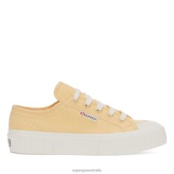 Superga Australia 6JR0T330 Yellow Lt | Superga 2630 Cotu - F Avorio