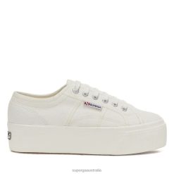 Superga Australia 6JR0T436 Full White | Superga 2790 Linea Up Down Avorio