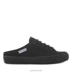Superga Australia 6JR0T489 Black Nude | Superga 2401 Nude Mule
