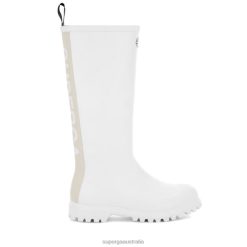 Superga Australia 6JR0T518 White | Superga 799 Rubber Boots Lettering