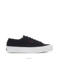 Superga Australia 6JR0T779 Black Red | Superga 2490 Bold Sneakers