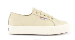 Superga Shoes 6JR0T129 Beige Lt Eggshell | Superga 2730 Nappa