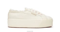 Superga Shoes 6JR0T176 Natura Beige-Bon Bon Pink | Superga 2790 Cotufringes Aje