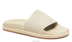 Superga Shoes 6JR0T222 Taupe | Superga 1908 Rope Linen