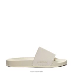 Superga Shoes 6JR0T226 White | Superga 1908 Slides Buttersoft