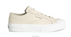 Superga Shoes 6JR0T246 Beige | Superga 2630 Stripe Buttersoft