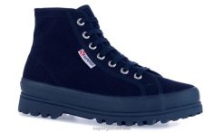 Superga Shoes 6JR0T381 Full Blue Anthracite | Superga 2341 Cotu Alpina
