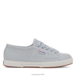 Superga Shoes 6JR0T385 Grey Lilla | Superga 2950 Cotu -F Avorio
