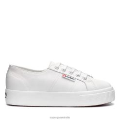 Superga Shoes 6JR0T472 Optical White | Superga 2730 Nappa Lea