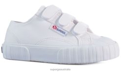 Superga Shoes 6JR0T643 White | Superga 2980 Synthetic Leather